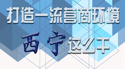 【圖解】打造一流營商環境 西寧這么干！